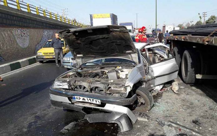 تلفات جاده ای ایران