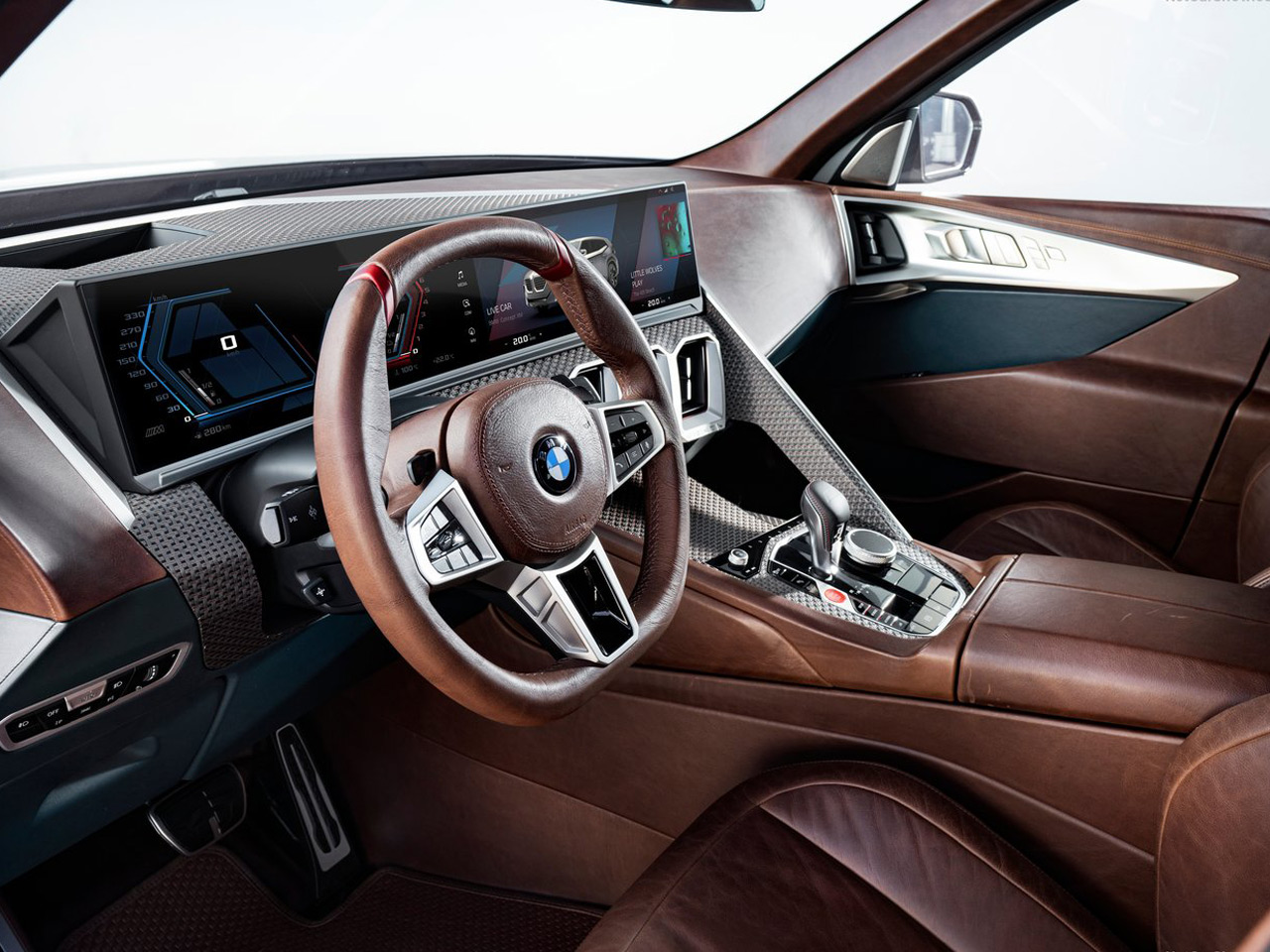 طراحی داخلی BMW XM