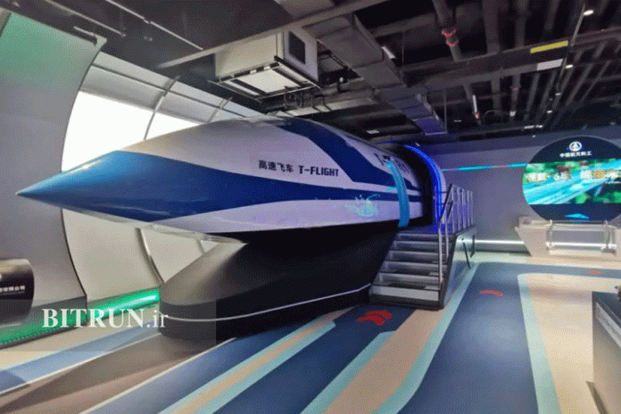 قطار چینی سریعتر از هواپیمای مسافربری